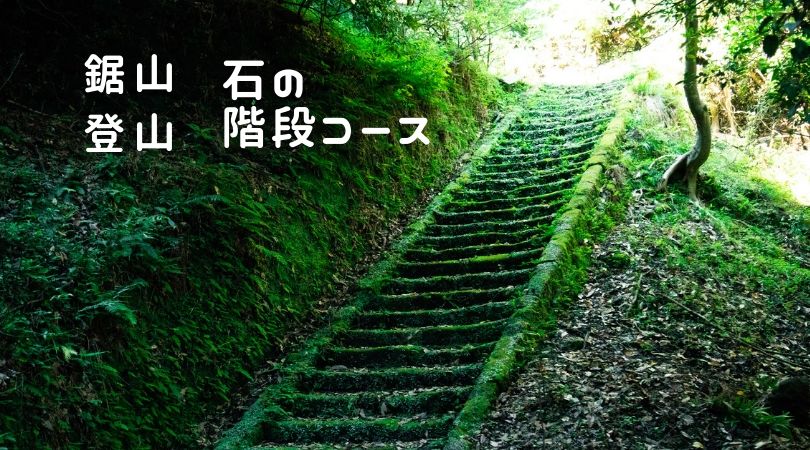 【鋸山尾根歩き・石の階段コース編】忘れ去られた古えの登山道